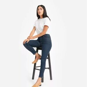Everlane Authentic Stretch High-Rise Skinny Ankle Jean